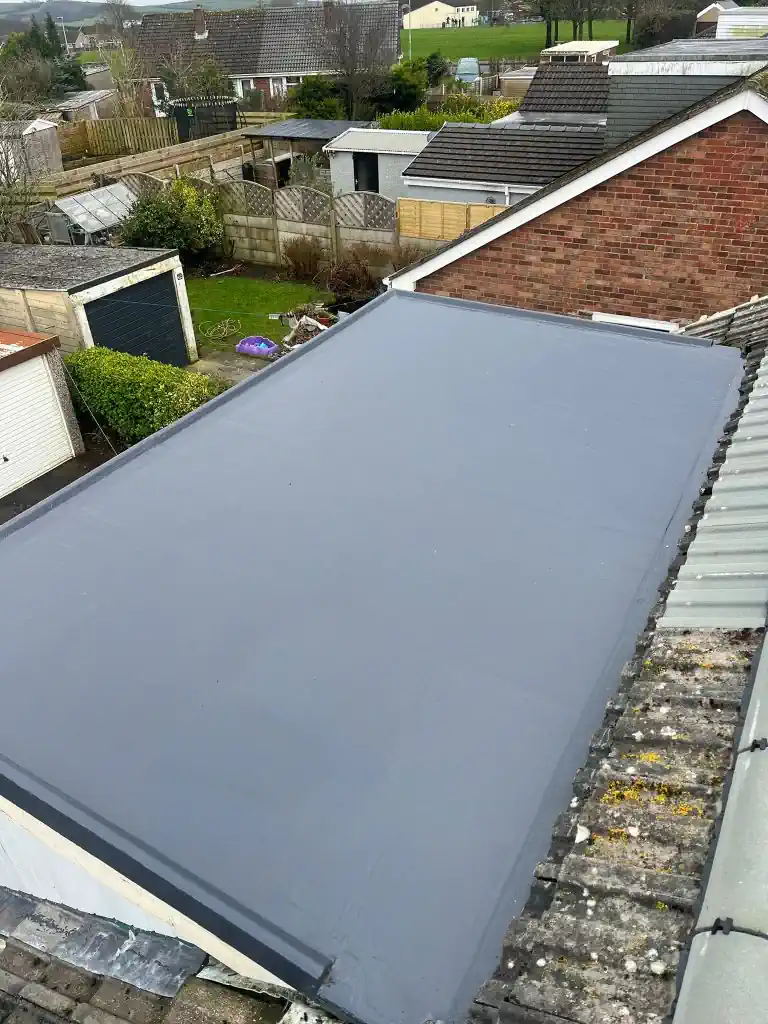 Flat roofing in Middlewich by Regancy Roofing
